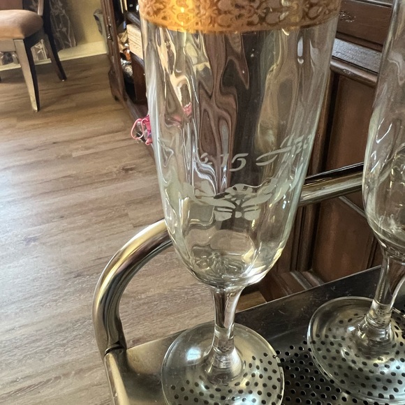 Champagne flutes glass - Picture 2 of 7